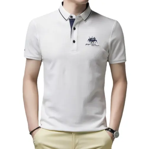 Half-Sleeved Polo T-Shirts - Image 5