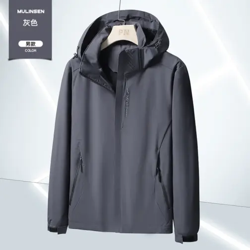 Men's Casual Waterproof Jacket - Image 4