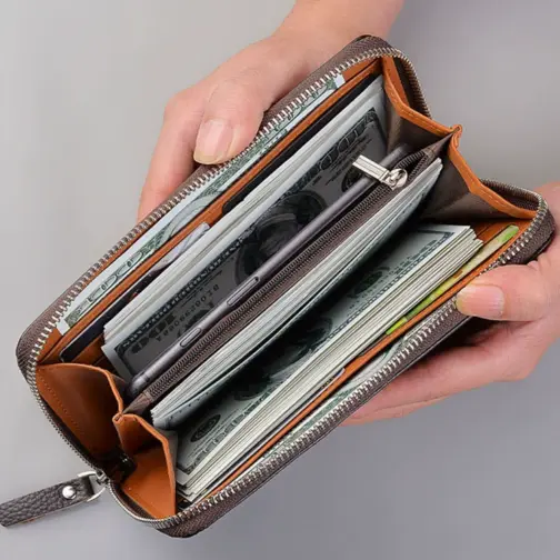 Men's Long Wallet - Image 4