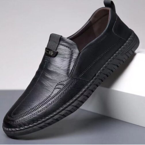 Men's Lightweight Leather Shoes - Image 3