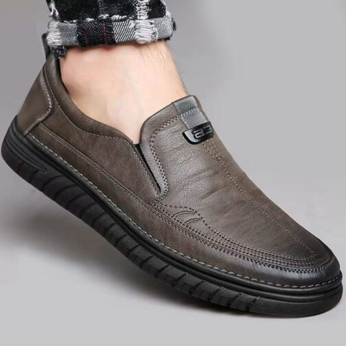 Men's Lightweight Leather Shoes - Image 2