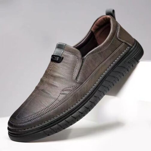Men's Lightweight Leather Shoes